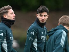 Zostavy Arsenalu sa rozhodli proti Evertonu, keďže Kai Havertz začína a Mikel Arteta prerába útok Kai Havertz