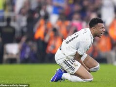 Zranenie kolena Kyliana Mbappeho bolo nesprávne diagnostikované, keď Real Madrid naskenoval NESPRÁVNU nohu – keďže klubový bývalý odborník na výživu obviňuje španielskych gigantov z „predpisovania doplnkov na základe bezplatných výsledkov ChatGPT“ Zranenie ľavého kolena Kyliana Mbappeho bolo nesprávne diagnostikované, pretože Real Madrid skenoval nesprávnu nohu