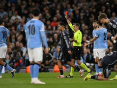 Zviazať? Bernardo Silva vylúčený za úmyselnú hru rukou 📸 Zviazať? Bernardo Silva vylúčený za úmyselnú hru rukou 😱