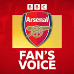 David Raya z Arsenalu oslavuje