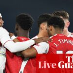 Zvyšovanie počtu Premier League, keď sa Arsenal pripravuje na ďalšiu skúšku titulu – zápasový deň naživo | Futbal