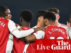 Zvyšovanie počtu Premier League, keď sa Arsenal pripravuje na ďalšiu skúšku titulu – zápasový deň naživo | Futbal Zvyšovanie počtu Premier League, keď sa Arsenal pripravuje na ďalšiu skúšku titulu – zápasový deň naživo | Futbal