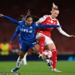 Thompsonová bola najmladšou draftovou jednotkou v histórii NWSL, keď v roku 2023 vo veku 18 rokov prestúpila do Angel City FC a v lete minulého roka bola jednou z najväčších posil Chelsea za 1 milión libier.