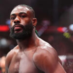 ŠANGHAJ, ČÍNA – 23. AUGUSTA: Aljamain Sterling reaguje po víťazstve nad Brianom Ortegom v zápase chytenej váhy do 153 libier počas podujatia UFC Fight Night na Shanghai Indoor Stadium 23. augusta 2025 v Šanghaji v Číne. (Foto: Jeff Bottari/Zuffa LLC)