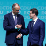 „Stojíme s Izraelom“: Nemec Friedrich Merz nadáva demonštrantovi | Izraelsko-iránsky konflikt