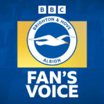 Hráči Brightonu oslavujú gól