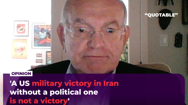 „Vojenské víťazstvo USA v Iráne bez politického nie je víťazstvom“ | donald Trump
