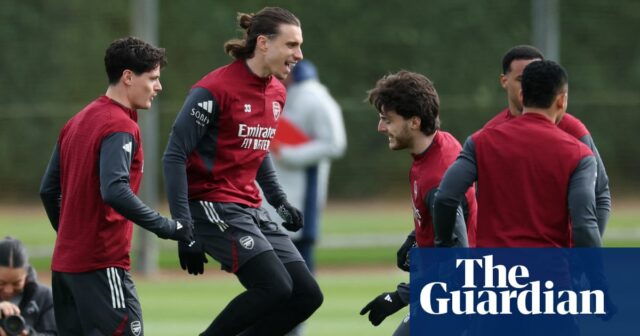 „Všetci sme boli tak šťastní“: Arsenal sa snaží využiť faktor dobrej nálady proti Leverkusenu | Arsenal
