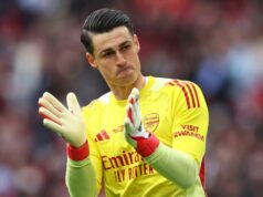 „Wembleyskú kliatbu“ Kepu Arrizabalagu ignoroval Mikel Arteta ako cenu Arsenalu Kepa Arrizabalaga