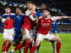 „Zašlo to príliš ďaleko“: Ako Premier League upadla do morálnej paniky v súvislosti so štandardkami Fyzická bitka v boxe, keď hráči zápasia o pozíciu, sa stala jedným z definujúcich obrázkov sezóny Premier League (Getty Images)