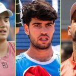 17 hviezd, Emma Raducanu sa pripojila k Novakovi Djokovičovi a Carlosovi Alcarazovi