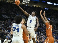 AJ Dybantsa z BYU, potenciálny najlepší výber, sa hlási na draft Basketbal NCAA: Prvé kolo turnaja NCAA – Texas v Brigham Young