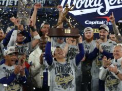 Ako Dodgers strávil prvých pár hodín po víťazstve vo Svetovej sérii Ako Dodgers strávil prvých pár hodín po víťazstve vo Svetovej sérii