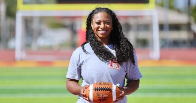 Ako plánuje Jazmin Gamble prestavať futbal Hawthorne High
