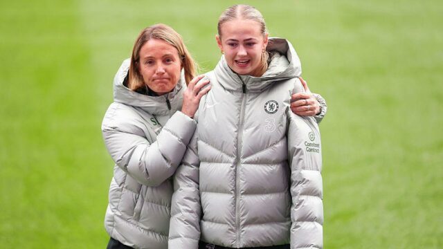 Lexi Potter skóroval za Chelsea proti Brightonu v marci