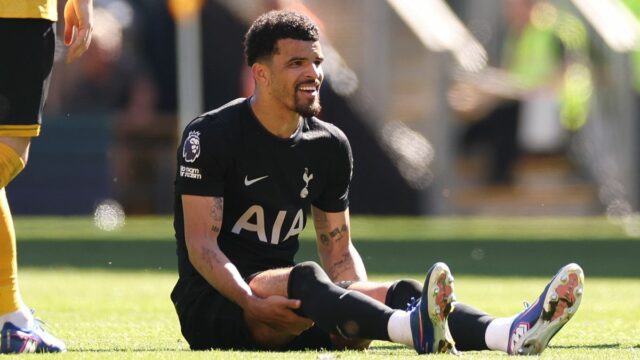 Dominic Solanke z Tottenhamu Hotspur