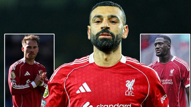 Curtis Jones z Liverpoolu gestikuluje počas zápasu štvrtého kola Emirates FA Cup medzi Liverpoolom a Brighton & Hove Albion