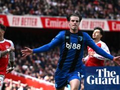 Alex Scott a Bournemouth zasadili ranu nervóznym nádejam Arsenalu na titul | Premier League Alex Scott a Bournemouth zasadili ranu nervóznym nádejam Arsenalu na titul | Premier League