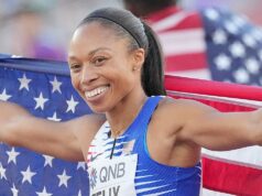 Allyson Felix hovorí, že sa plánuje vrátiť na olympijské hry v LA 2028 vo veku 42 rokov Allyson Felix hovorí, že sa plánuje vrátiť na olympijské hry v LA 2028 vo veku 42 rokov