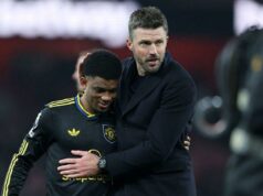 Amad podporuje Carricka na poste Manchestru United Amad podporuje Carricka na poste Manchestru United