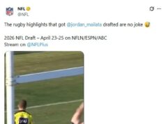 Americkí fanúšikovia to strácajú kvôli „desivým“ záberom z ragbyovej ligy giganta NFL Jordana Mailatu – ale Austrálčania rýchlo vypnú jeden veľký mýtus Americkí fanúšikovia zostali ohromení z najlepších momentov ragbyovej ligy Jordan Mailata, ktoré zdieľala NFL