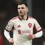 Obranca Liverpoolu Andy Robertson