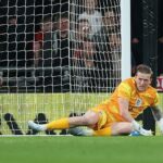 Jordan Pickford nemohol nič urobiť s gólom Japonska v prvom polčase