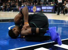 Anthony Edwards si poranil koleno v zápase Timberwolves 4 proti Nuggets | Basketbalové novinky Anthony Edwards si poranil koleno v zápase Timberwolves 4 proti Nuggets | Basketbalové novinky