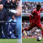 Arne Slot vysvetľuje striedanie Joea Gomeza po prehre Liverpoolu 4:0