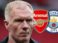 Arsenal alebo Man City? Scholes urobil istú predpoveď titulu, keď hviezde Gunners povedali, aby sa „chytila“ Arsenal alebo Man City? Scholes urobil istú predpoveď titulu, keď hviezde Gunners povedali, aby sa „chytila“