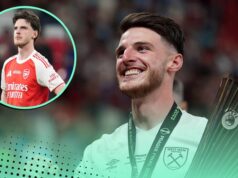 Arsenal bol odsúdený na očistec bez trofejí, keď podpísal Declana Ricea Arsenal bol odsúdený na očistec bez trofejí, keď podpísal Declana Ricea