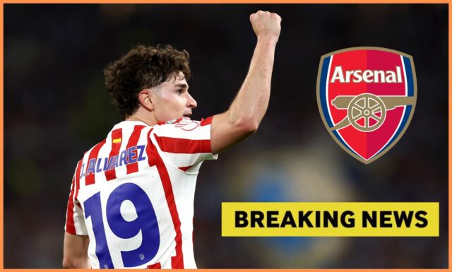 Arsenal má rozhovory s Julianom Alvarezom o prestupe
