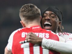 Arsenal predpovedal XI vs Man City, keď sa rozhodol Noni Madueke a Viktor Gyokeres padol Mikel Arteta môže vynechať Viktora Gyokeresa, keď Arsenal nastúpi proti Manchestru City a Noni Madueke sa zotavuje zo zranenia kolena