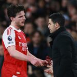 Declan Rice by mohol odpočívať Mikel Arteta za Arsenal proti Sportingu CP