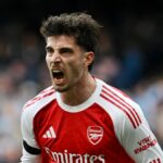 Kai Havertz oslavuje