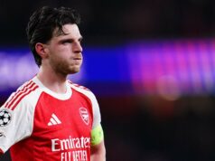 Arteta prináša znepokojujúcu aktualizáciu fitness Declan Rice pred súbojom s Man City Arteta prináša znepokojujúcu aktualizáciu fitness Declan Rice pred súbojom s Man City