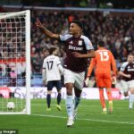 Ollie Watkins strelil vo štvrtok večer v úvodnom zápase proti Bologni 100 gólov Aston Villy