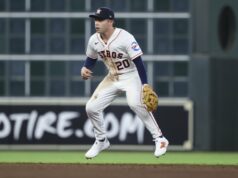 Astros umiestni INF Nicka Allena na IL, pridajte INF Braden Shewmake MLB: Los Angeles Angels v Houstone Astros