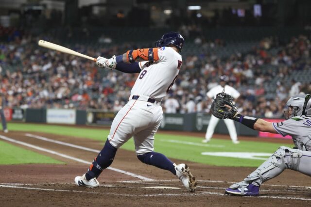 Astros využívajú chyby Rockies na skĺznutie 8-zápasového šmyku MLB: Colorado Rockies v Houstone Astros