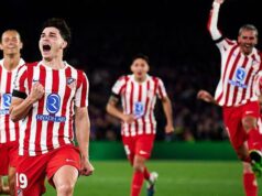 Atlético Madrid ohromilo 10-člennú Barcelonu na Nou Campe Atlético Madrid ohromilo 10-člennú Barcelonu na Nou Campe