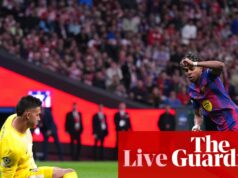 Atlético Madrid vs Barcelona: Štvrťfinále Ligy majstrov, druhý zápas – naživo | Liga majstrov Atlético Madrid vs Barcelona: Štvrťfinále Ligy majstrov, druhý zápas – naživo | Liga majstrov