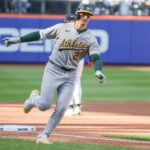 MLB: Atletika v New York Mets