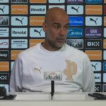 Pep Guardiola na tlačovej konferencii