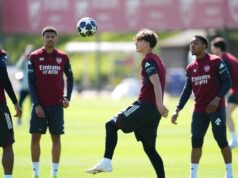 BREAKING: Tri hviezdy Arsenalu sa vrátili na tréning po zraneniach, ale stále chýba viacero hráčov Arsenal mal v pondelok otvorený tréning s Declanom Riceom medzi vracajúcimi sa kľúčovými hviezdami