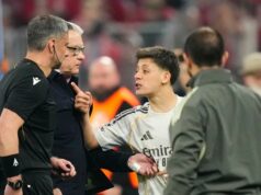 Bayern Mníchov vs Real Madrid končí chaosom, keďže hviezda bola po záverečnom hvizde vylúčená Arda Guler