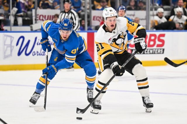 NHL: Pittsburgh Penguins v St. Louis Blues