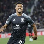 Ollie Watkins pomohol viesť dôležité víťazstvo v prvom zápase Aston Villy proti Bologne