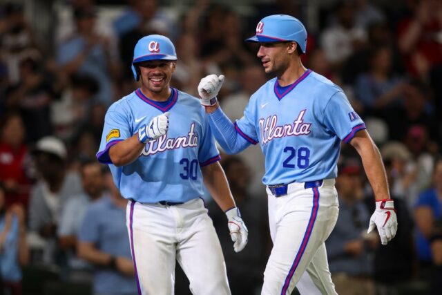 MLB: Cleveland Guardians v Atlante Braves