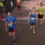 Aaron Ramsey dokončil londýnsky maratón