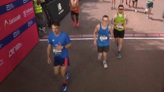 Aaron Ramsey dokončil londýnsky maratón